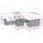 Vidaxl Garden Sofa Set Black