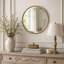 Sasha Flat Beveled Wall Mirror-421417343