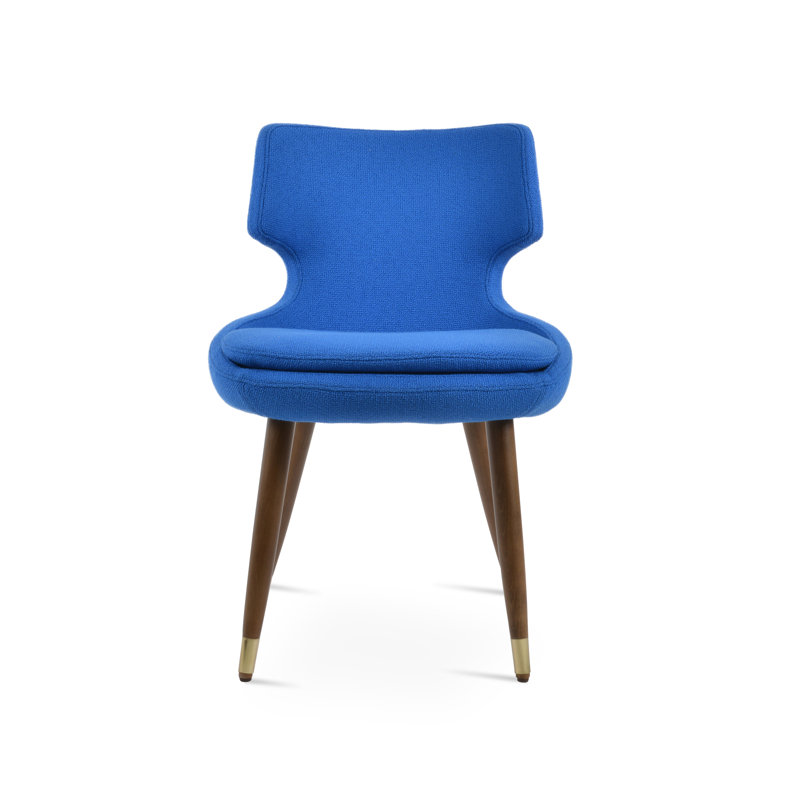Chaise d'appoint Patara, Bleu foncé