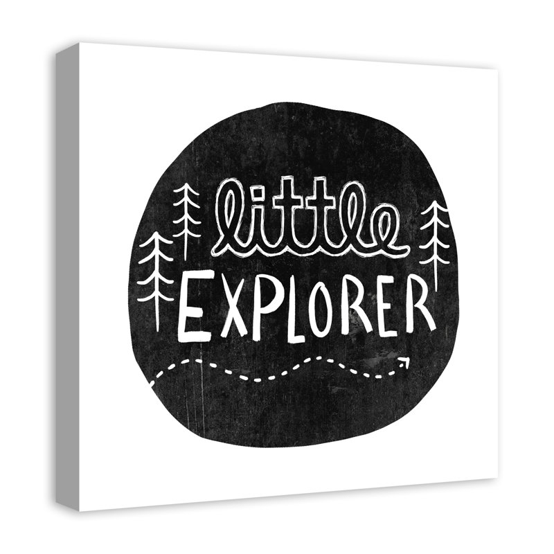Art sur toile little explorer Manawa, Toile tendue, H 20 po x l 20 po x P 1,25 po