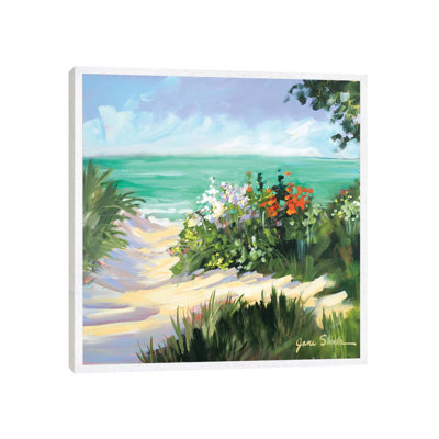 Sun Beach Dunes by Jane Slivka - Painting on Canvas