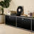 Modular Accent Storage Cabinet With Doors And Shelves, Home Office Bookcase, Office Storage Cabinet, Sideboard-978360040-978360041