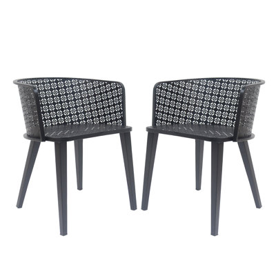Ensemble de chaises d'extérieur Milan (ensemble de 2)