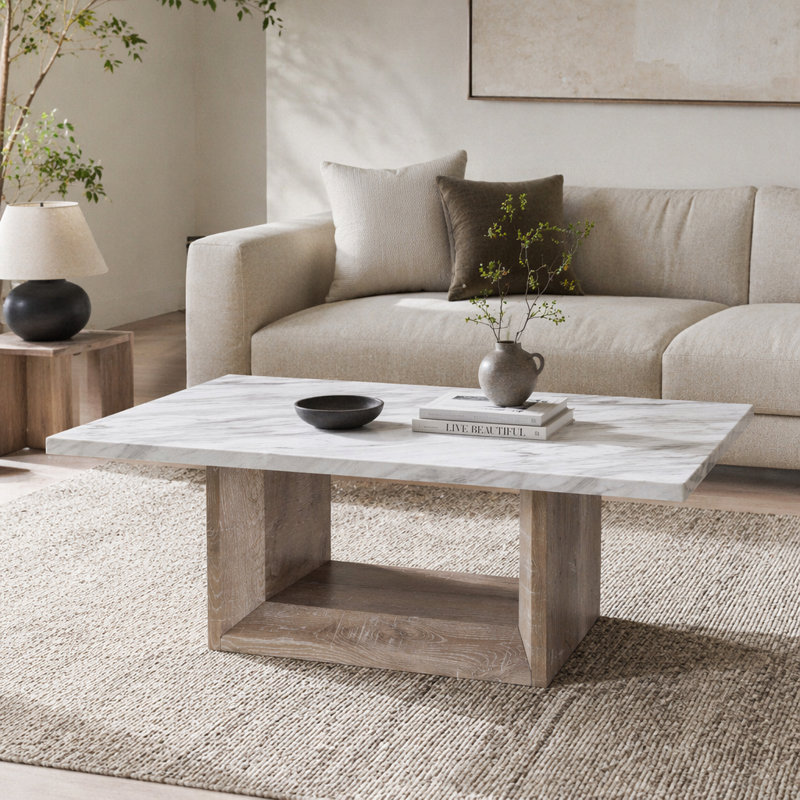 Table basse en marbre Gregory
