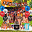 Ensemble de décorations de fête d'anniversaire de la WWE, 112 pièces d'articles de fête et de vaisselle pour enfants de la WWE