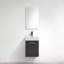 Ensemble de meuble-lavabo simple mural 16 po Royka-22012532