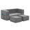 Kids Foam Chair and Ottoman Set