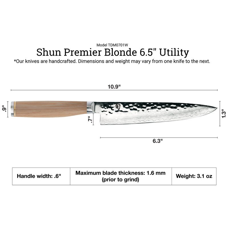 Premier Blonde Utility 6.5"