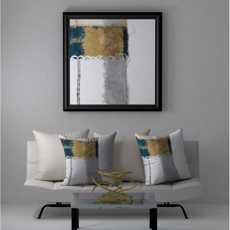 Housse de coussin carré en forme de coussin et insert, 20 po x 20 po