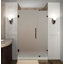 Porte de douche à charnière sans cadre 72 "Nautis-90608384-90608412-90608383