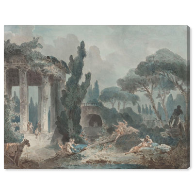 Art Remedy Coastal, toile de fond délavée