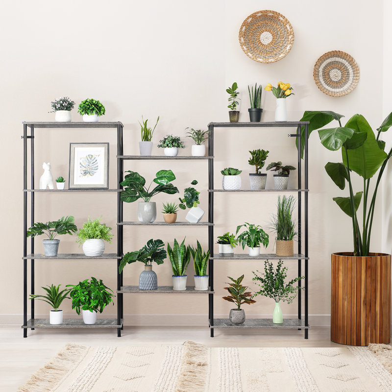 Kenetra Bookcase, Gray