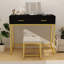 Ensemble coiffeuse et tabouret de maquillage Arialdo-356644072