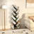 10 Tier Tree Book Shelf, Floor Standing Wood Bookshelf for Narrow Space, Storage Organizer Bookshelves for Books/CDs/Magazine, Bookcase with Shelves for Home Office, Living Room-684439573