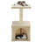 vidaXL Cat Tree Particle board frame, soft plush, sisal rope-789548211