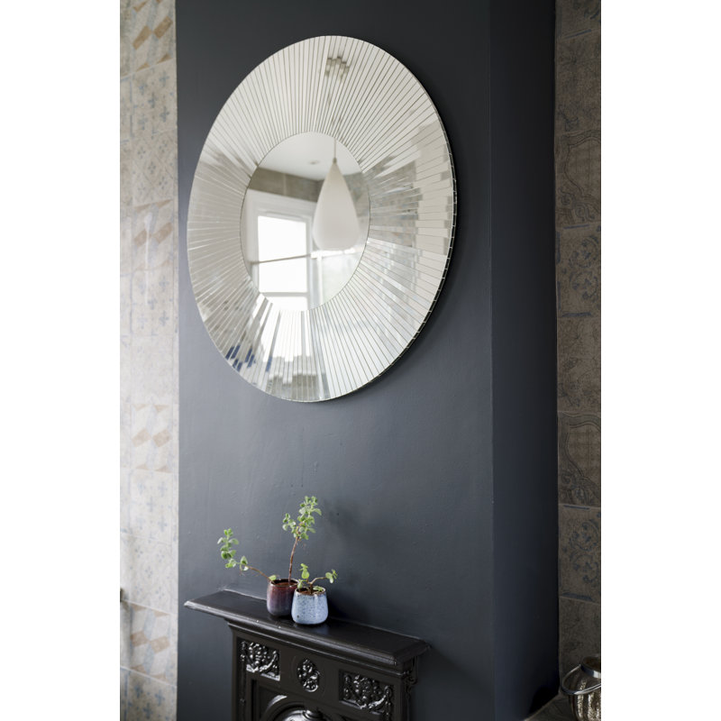 Chriopher Flat Wall Mirror, 60cm H