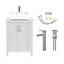 Ensemble de meuble-lavabo simple 24 po Nickros