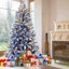 Sapin de Noël artificiel illuminé 6 pi avec 750 branches