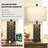 Doroteja 24.5" Bedside Metal USB table lamp set with Night Light and Touch Control-853430730