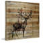 «Butterfly Antler», impression sur bois de pin naturel-20746616