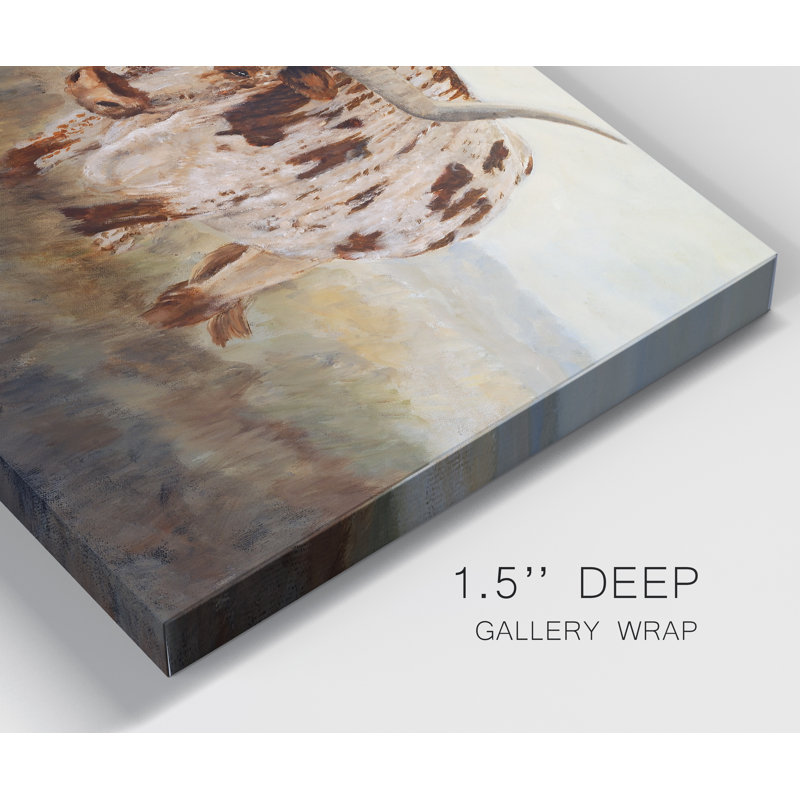 Reproduction d’art sur toile "The Time Goes" par II, H 12 po x l 8 po x P 1 po