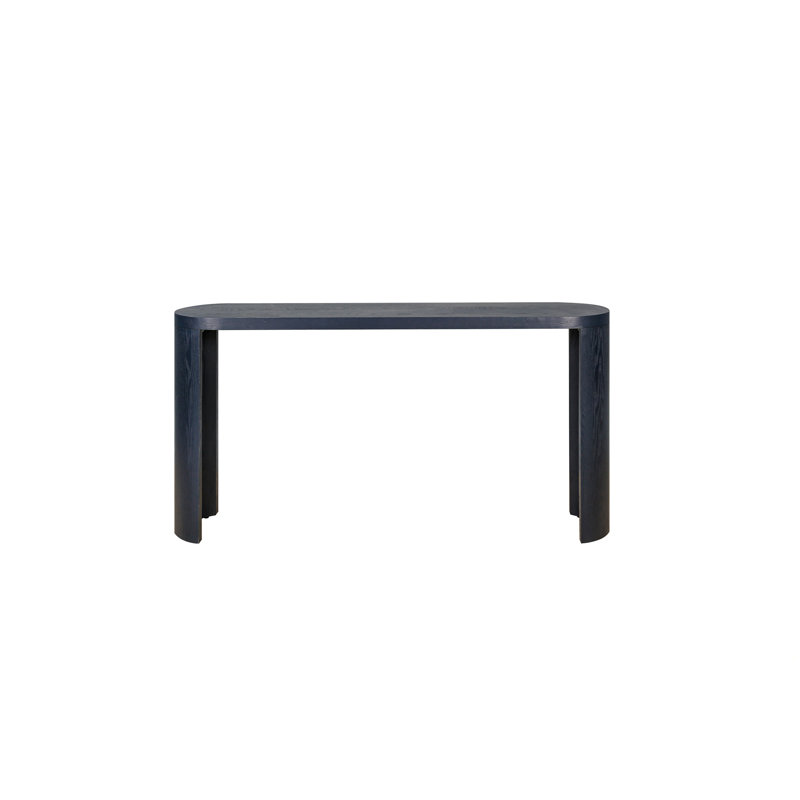 Thick Top Entryway Table, Curved Legs, Support The Installation Of Inward-Facing Or Outward-Facing For Sofas, Entryway