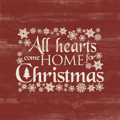 All Hearts Come Home 2 1 Piece Wrapped Canvas Wall Art