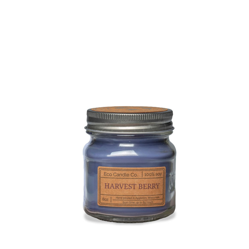 Harvest Berry Scented Jar Candle
