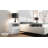 Taahir 2-Drawer Bedside Table with Open Shelf 40 cm White