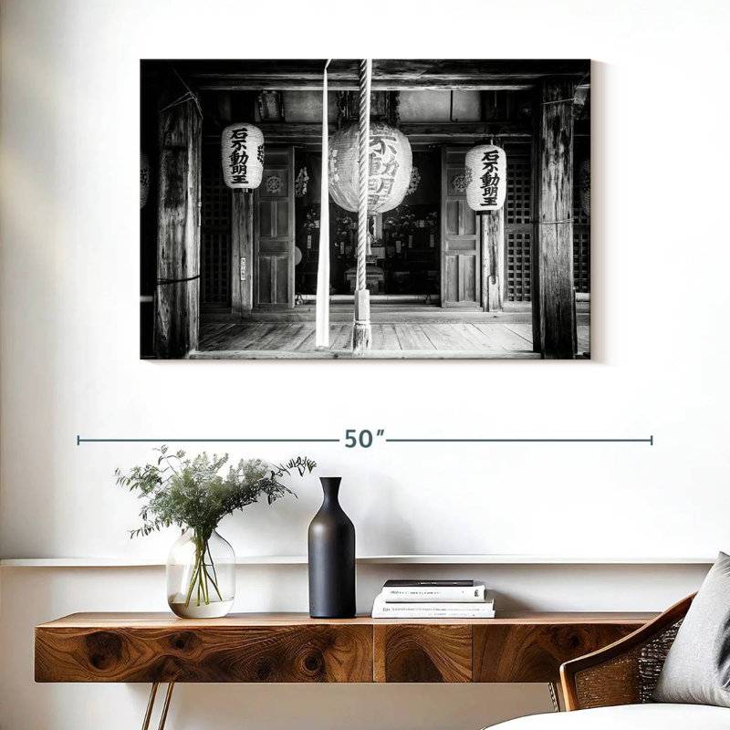 Adella Old Traditional Temple, 26" H x 39" W