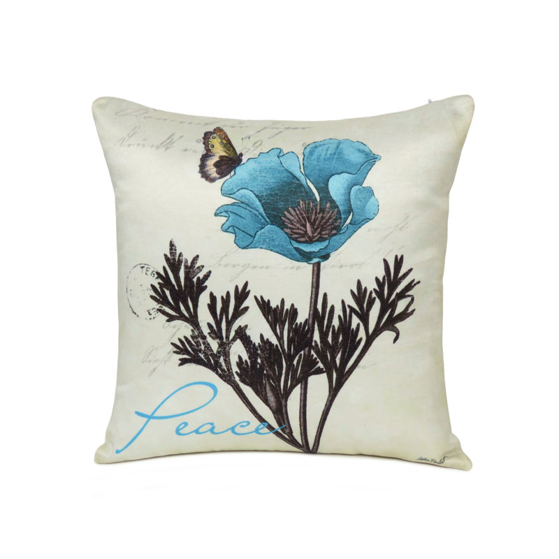Housses de coussin décoratives carrées pour canapé Oussum (1 pièce), 16 po x 16 po
