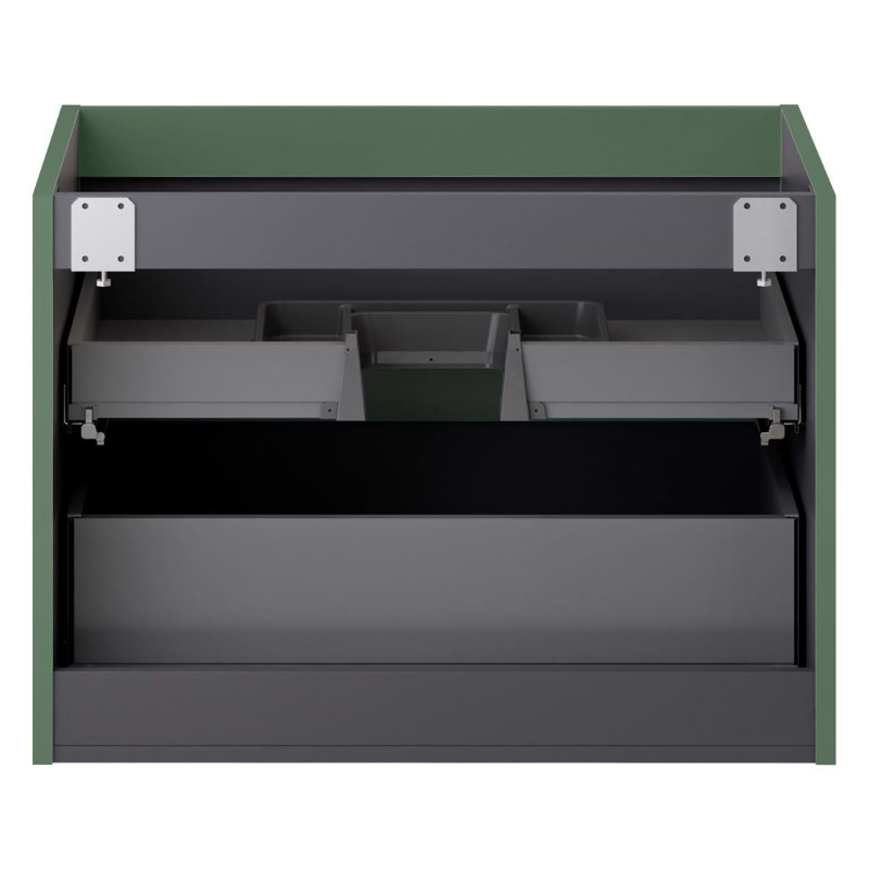 Prima 24.25'' W Single Vanity, Forest Green, 30"