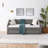 Daybed With Two Drawers Trundle Upholstered Tufted Sofa Bed, Linen Fabric-723270549-723270548