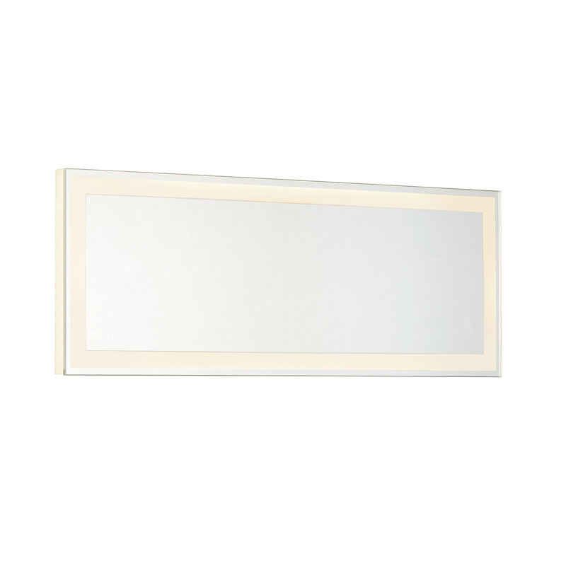 Miroir de meuble-lavabo à DEL Wrought Studio ™