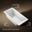 Underscore® 66" x 32" Soaking Bathtub-44232139