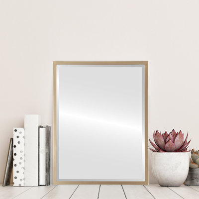 Campblin Engineered Wood Flat Wall Mirror