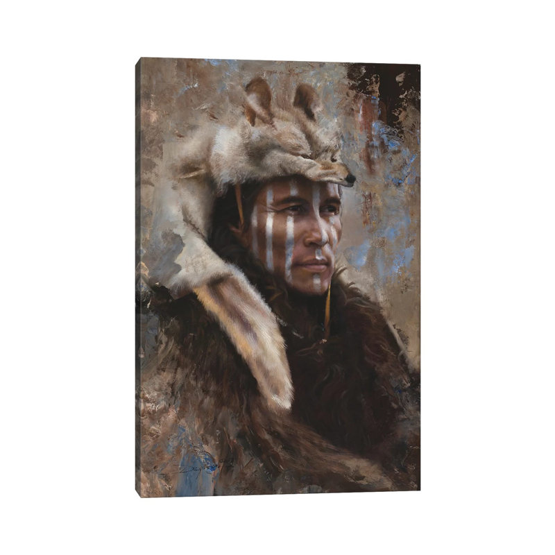 Winter Scout by David Edward Kucera - Wrapped Canvas Gallery-Wrapped Canvas Giclée, 20.32 cm H x 30.48 cm W