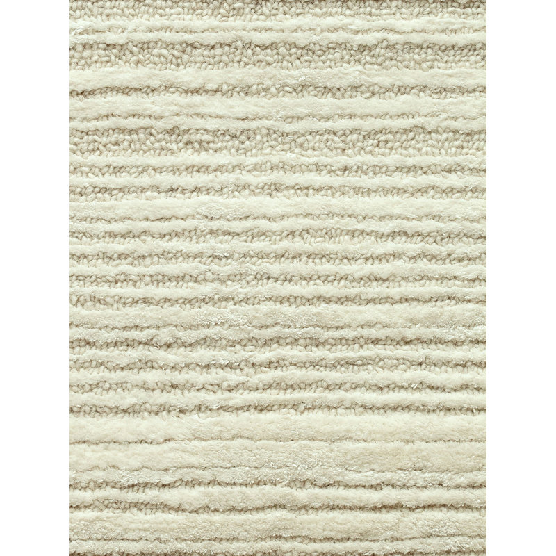 Nayash Collection Hand Tufted Area Rug, Off White, Rectangle  8 X 10 (FT)