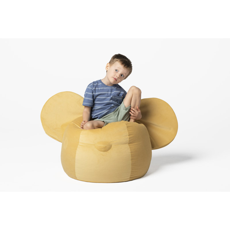 Refillable Classic Bean Bag, Blue