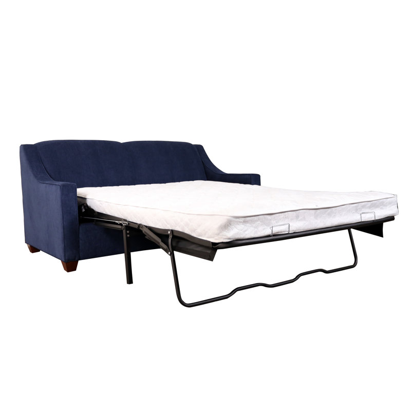 Sofa Bed, Saylor Navy 100% Polyester