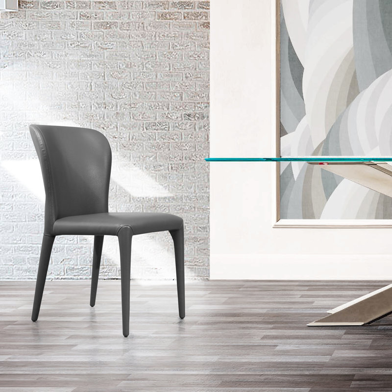 Chaise d'appoint rembourrée Hawkesbury, gris