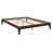 Wood Platform Bed Frame, With Wood Slat Support-1208809255