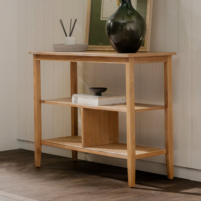 Liora - 41" Rattan Console Table
