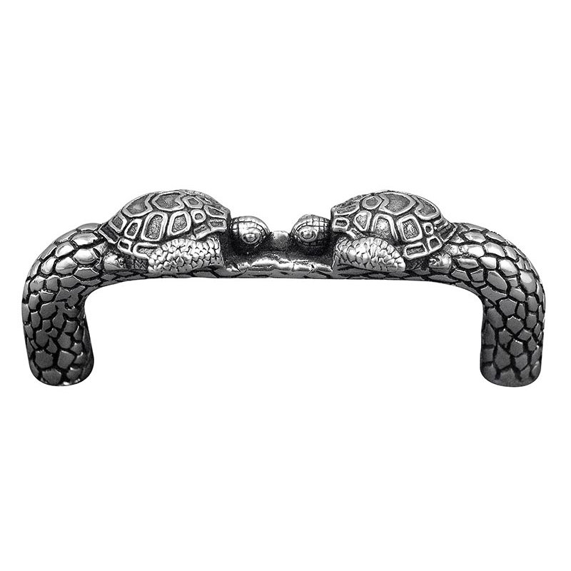 Pollino Arch Pull, Antique Silver