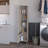 Brett 3 Broom Hangers Tall Storage Cabinet Accent Cabinet Modern Storage Cabinet-773136649