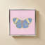 «Butterfly On Pink» par Dan Meneely - impression sur toile-2036899788-2036899776