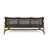 Comfortable Outdoor Seating - Wood And 3 Seater Natural Material Design-972424726