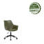 Leyland Faux Leather Office Chair With Metal Base-537148593