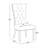 Chaplin Glass Top Double Pedestal Dining Set-1784277245-1784277246