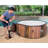 Bestway Saluspa Helsinki 7 Person Inflatable Hot Tub W/ Chemical Treatment Blend